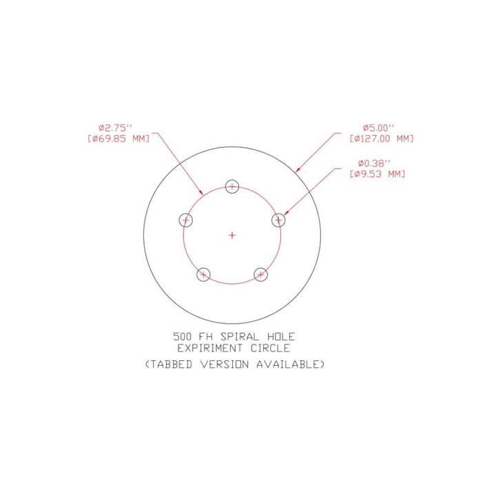3M Hookit Paper Disc 210U, P600 A-weight, 5 in x NH, D/F 5HL, Die500FH