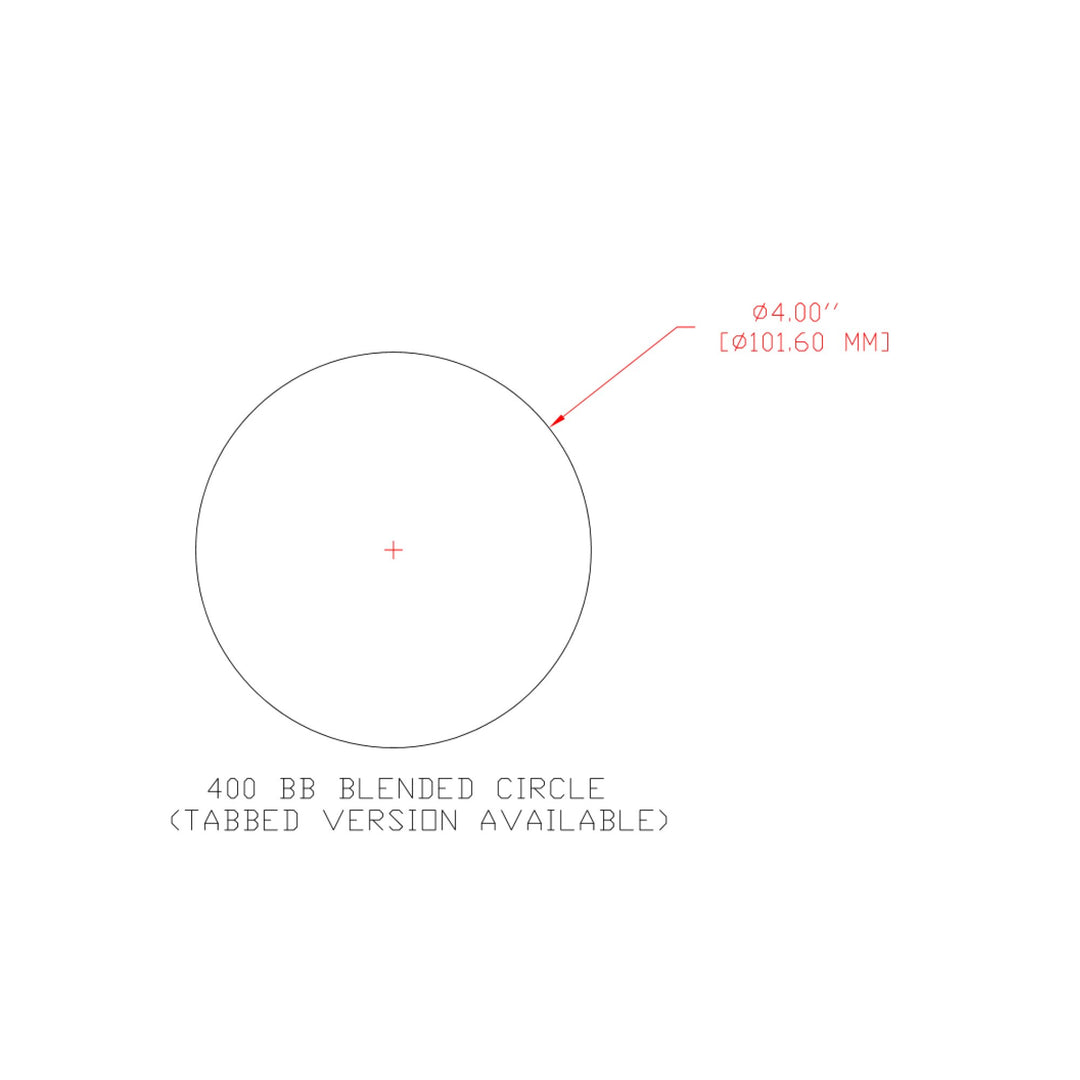 3M Hookit Paper Disc 236U, P120 C-weight, 4 in x NH, Die 400BB