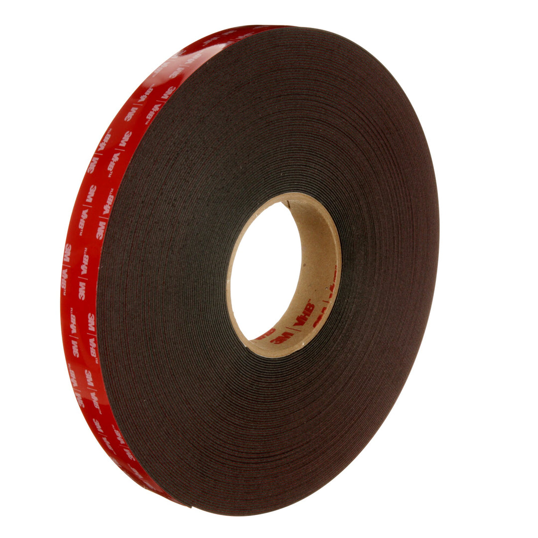 3M VHB Tape 5952, Black, 1 1/2 in x 36 yd, 45 mil