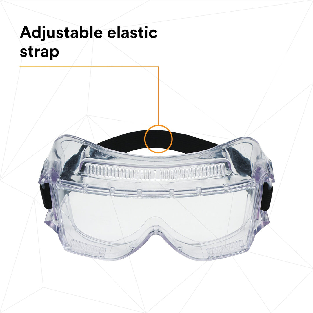 3M Centurion Impact Safety Goggles 452AF, 40301-00000-10, ClearAnti-Fog Lens