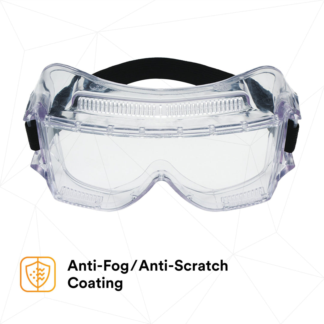 3M Centurion Impact Safety Goggles 452AF, 40301-00000-10, ClearAnti-Fog Lens