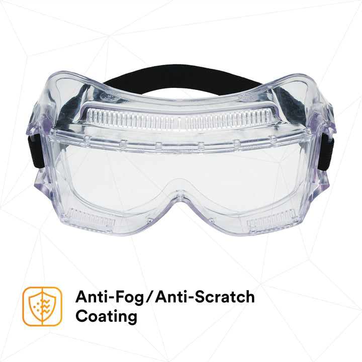 3M Centurion Impact Safety Goggles 452AF, 40301-00000-10, ClearAnti-Fog Lens