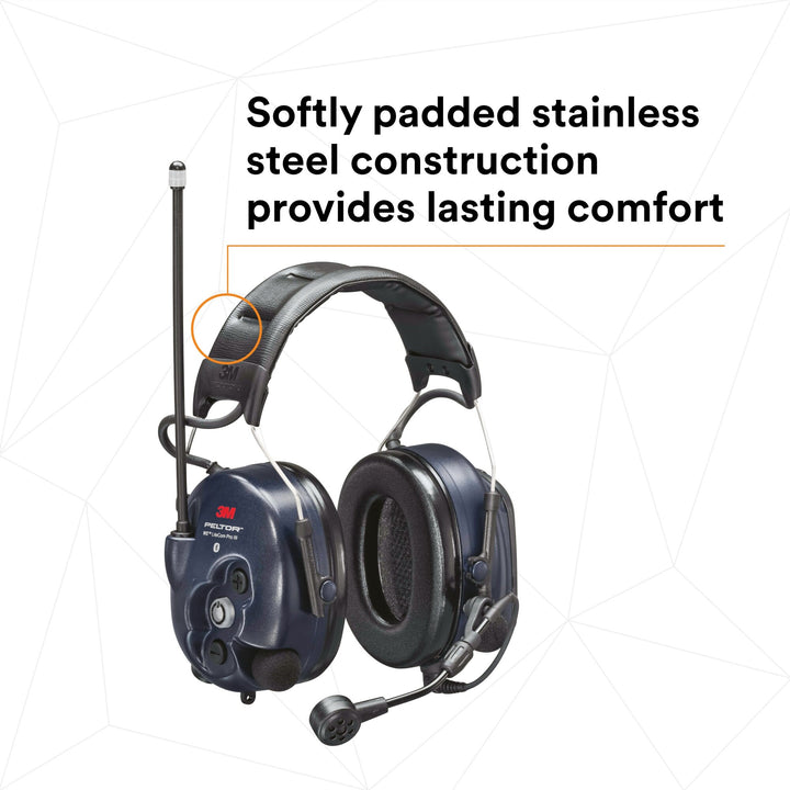 3M PELTOR WS ProTac XP Communication Headset featuring Bluetooth®technology -