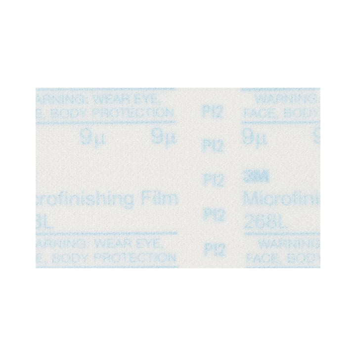 3M Microfinishing PSA Film Sheet 268L, 8 1/2 in x 11 in, 30 Mic, Type
D