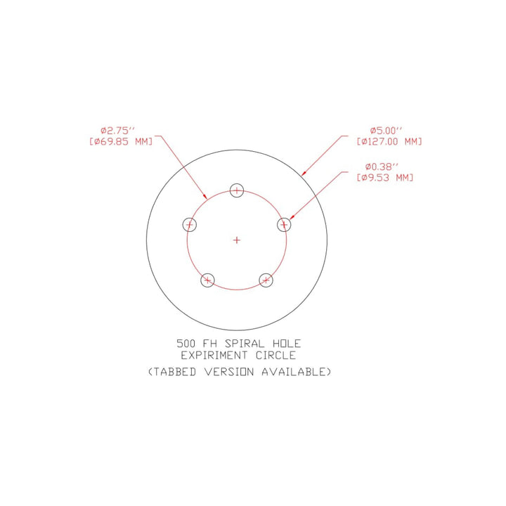 3M Hookit Gold Film Disc 255L, 01057, 5 in x NH, 5 Hole, P400, D/F,
Die 500FH
