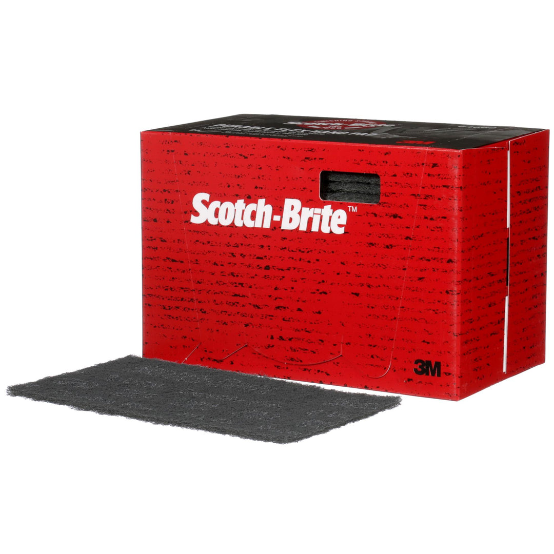 Scotch-Brite Durable Flex Hand Pad, MX-HP, SiC Ultra Fine, Gray, 4-1/2 in x 9 in