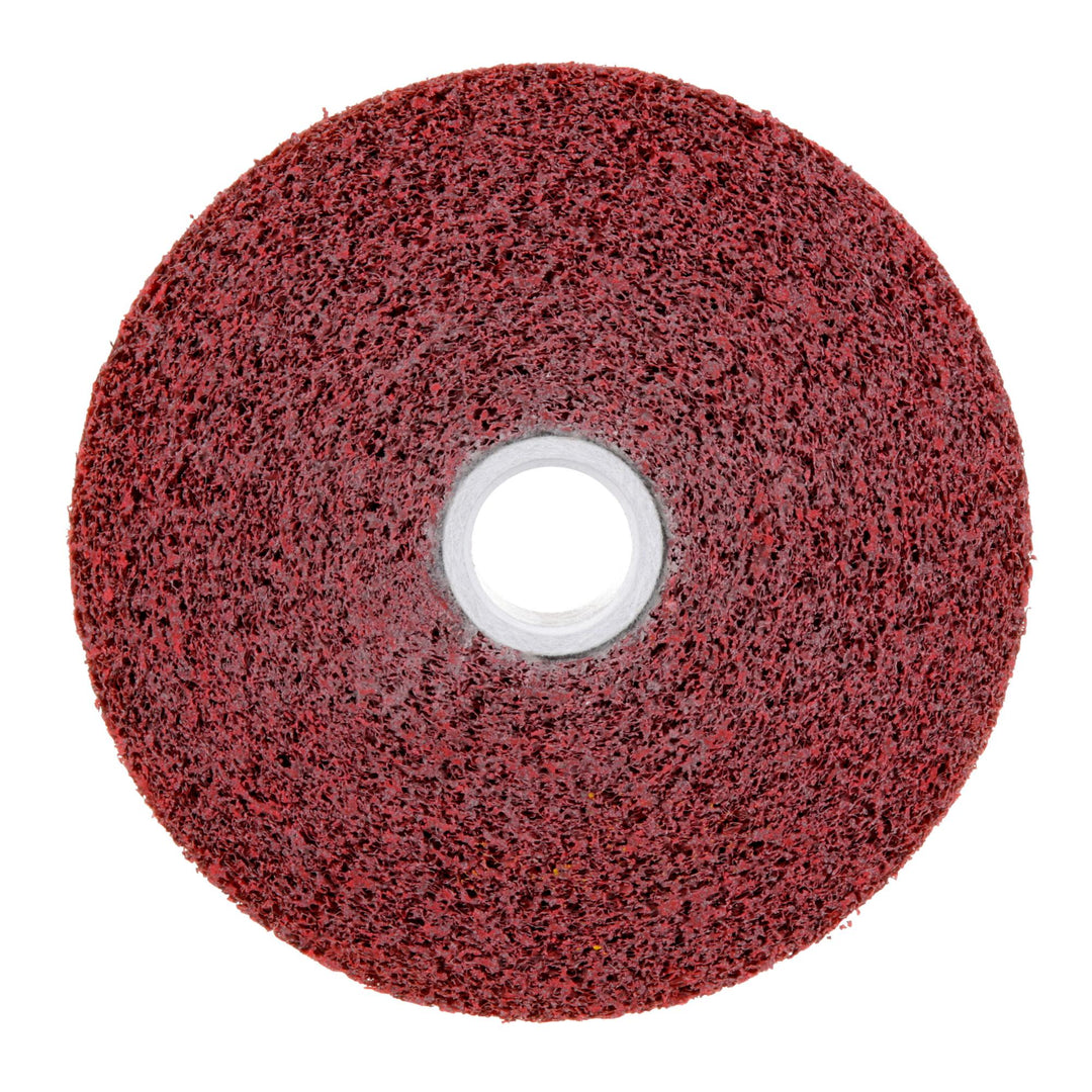 Scotch-Brite Metal Finishing Wheel, MF-WL, 5A Coarse, 6 in x 1 in x 1
in