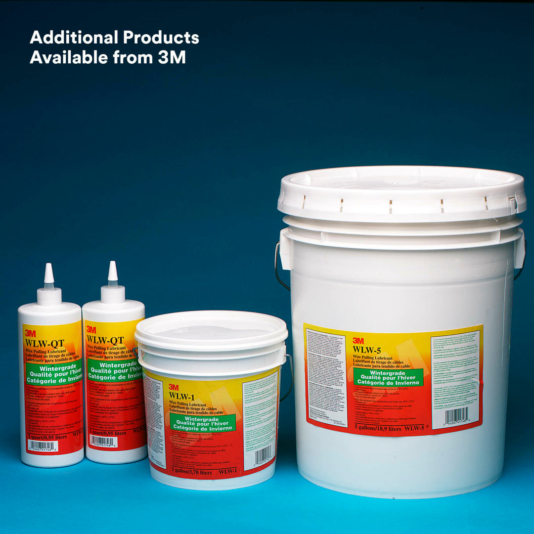 3M Wire Pulling Lubricant Wintergrade WLW-QT, One Quart