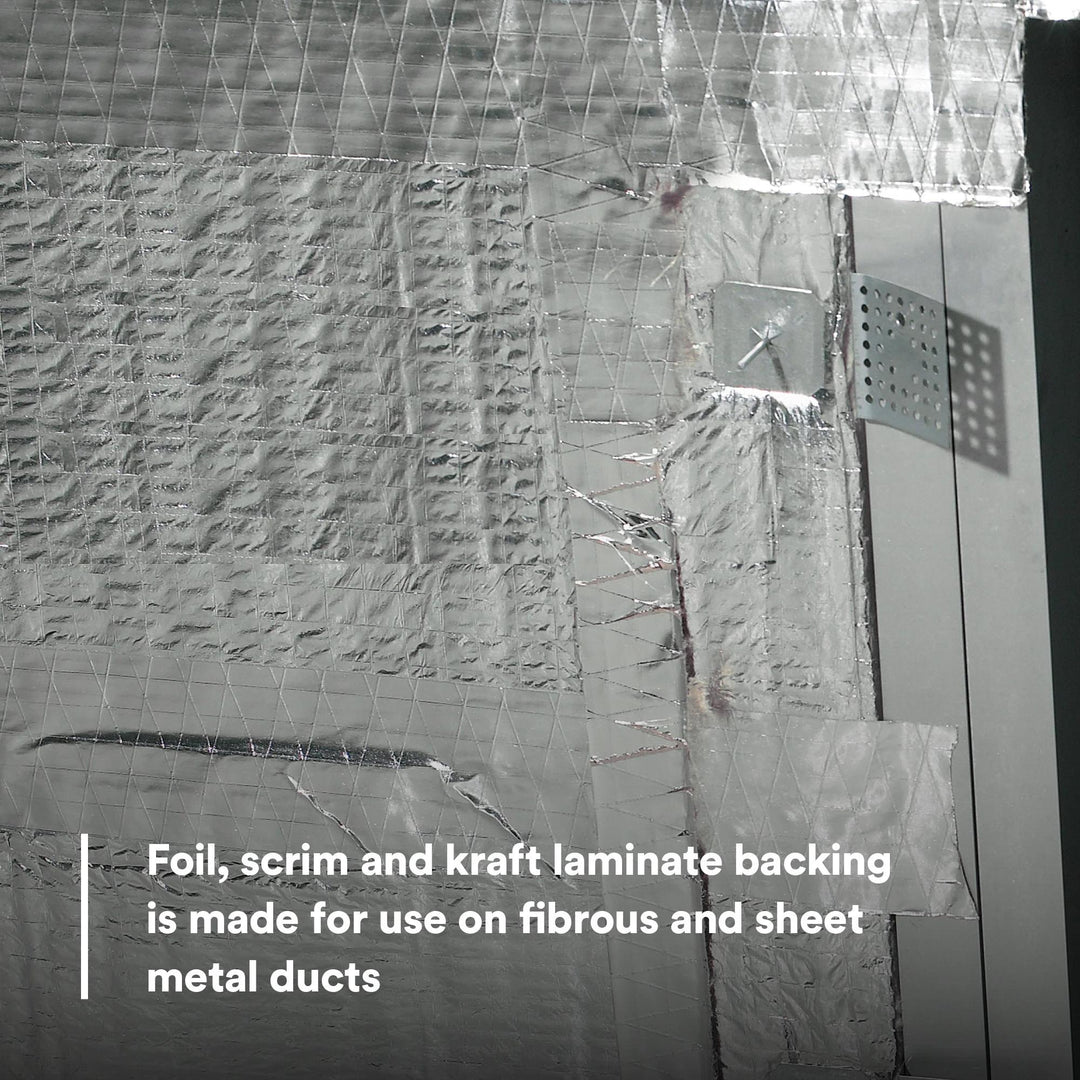 3M Venture Tape FSK Facing Tape 1525CW, Silver, 99 mm x 45.7 m