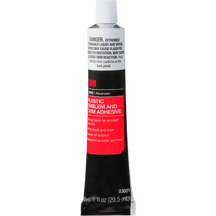3M Plastic Emblem and Trim Adhesive, 03601, 1 oz