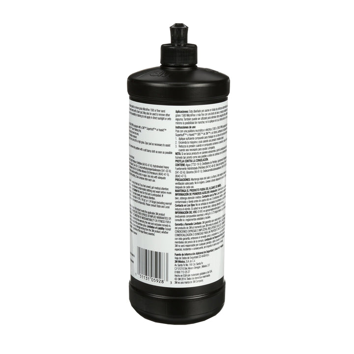 3M Finesse-it II Machine Polish, 05928, 1 qt (32 fl oz/946 mL), 6 percase