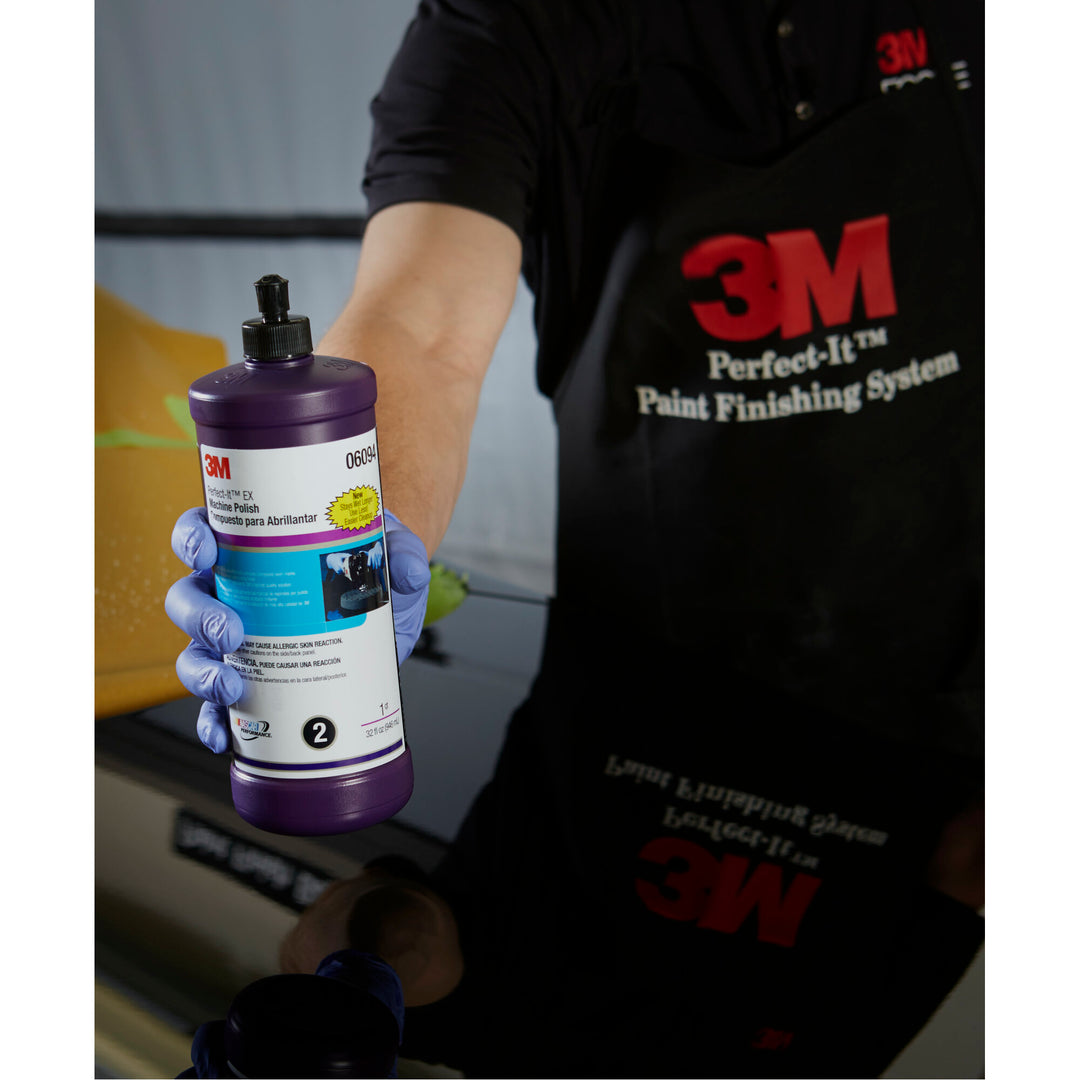 3M Perfect-It EX Machine Polish, 06094, 1 qt (32 fl oz/946 mL), 6 percase