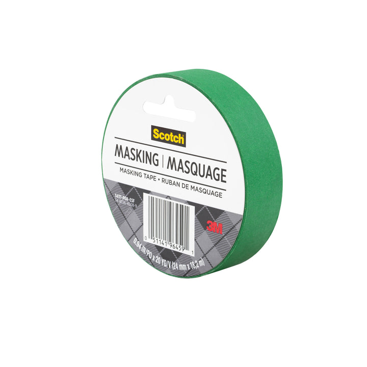 Scotch® Expressions Masking Tape, 3437-PGR-ESF, Primary Green