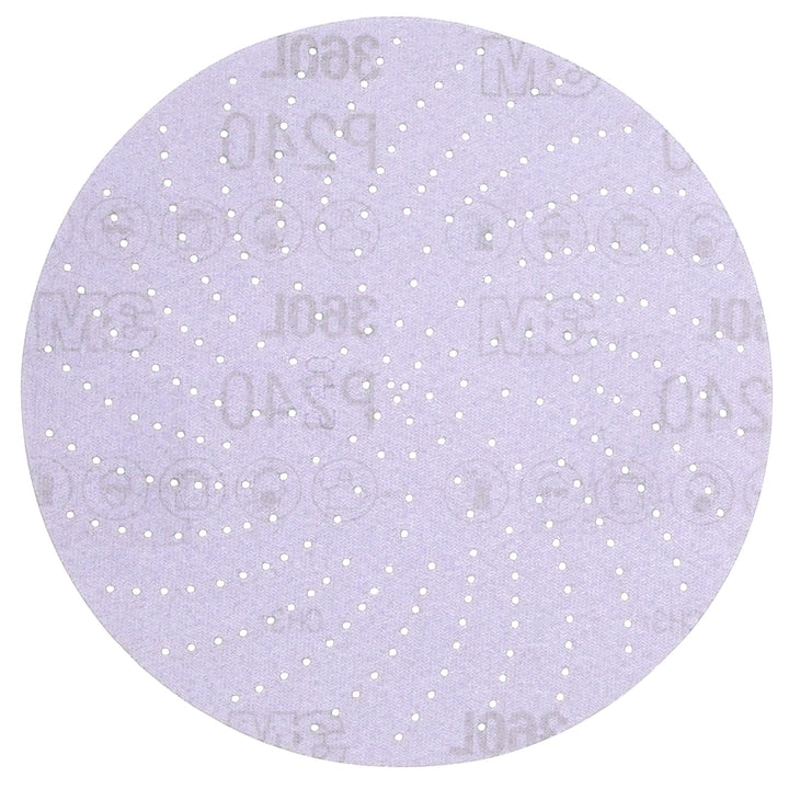 3M Xtract Film Disc 360L, 20799, P240 3MIL, 6 in, 100/Carton