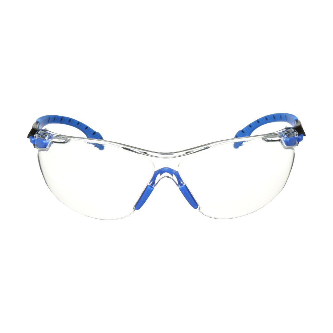 3M Solus 1000-Series Safety Glasses S1101SGAF, Black/Blue