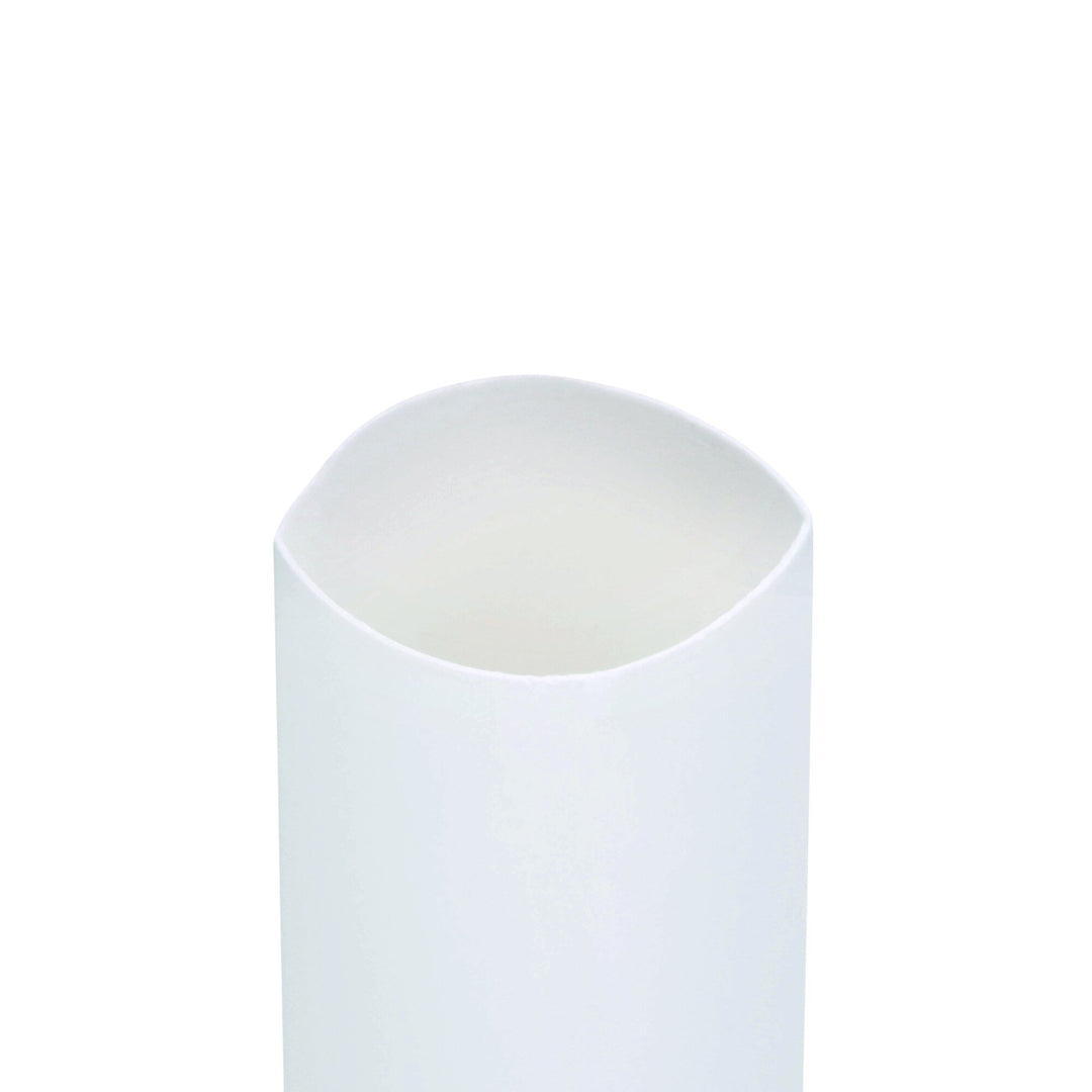 3M Heat Shrink Thin-Wall Tubing FP-301-1/2-48"-White-100 Pcs, 48 inLength sticks
