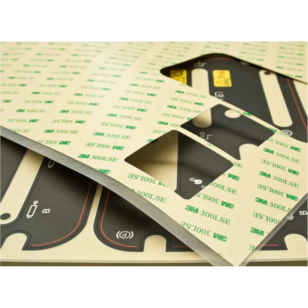 3M Double Coated Tape 93020LE, Clear, 54 in x 360 yd, 7.9 mil