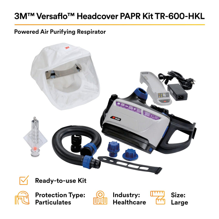 3M Versaflo Healthcare PAPR Kit TR-600-HKS