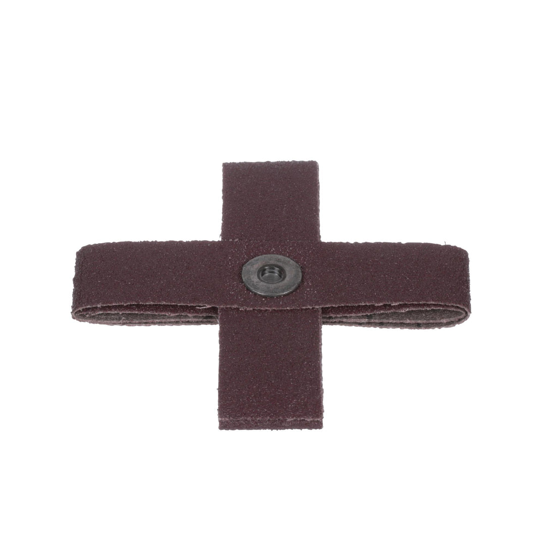 Standard Abrasives A/O Cross Pad 704000, 8 PLY, 4 in x 4 in x 1
in,1/4-20, 60