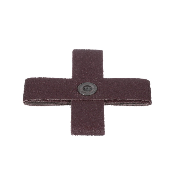 Standard Abrasives A/O Cross Pad 704000, 8 PLY, 4 in x 4 in x 1
in,1/4-20, 60