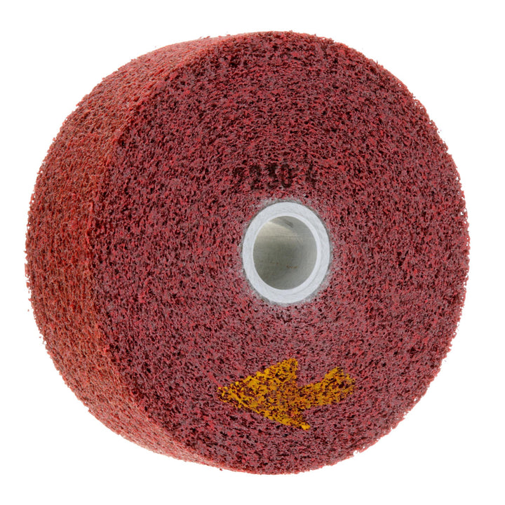 Scotch-Brite Metal Finishing Wheel, MF-WL, 5A Coarse, 6 in x 2 in x 1
in