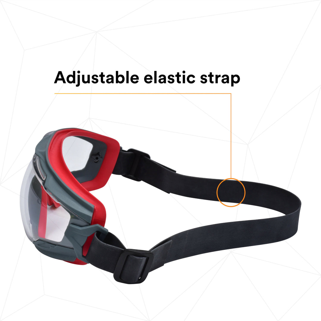 3M GoggleGear 500-Series GG501NSGAF Clear Scotchgard Anti-fog lens