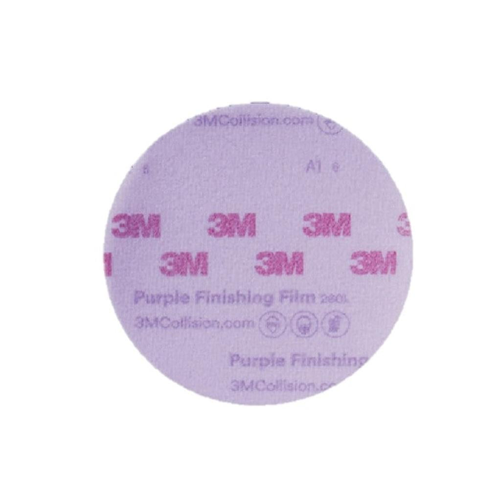 3M Hookit Purple Finishing Film Abrasive Disc 260L, 30567, 5 in,
P1500