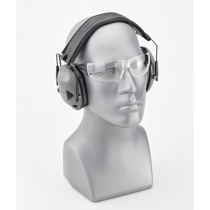 Peltor Sport SecureFit Safety Eyewear, SF400-PC-8, Clear/AF Lens