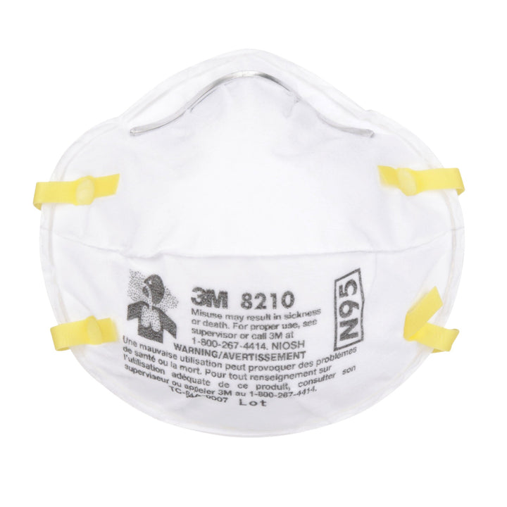 3M Particulate Respirator 8210, N95