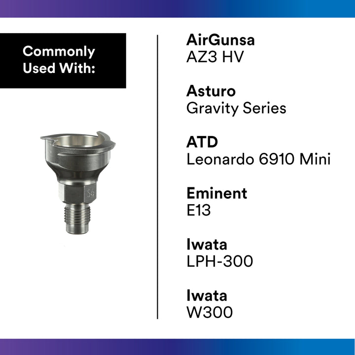 3M PPS Series 2.0 Adapter, 26007, Type S6, 1/4 Male, 19 Thread BSP