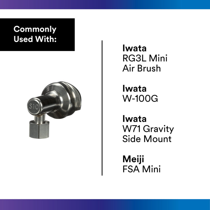 3M PPS Series 2.0 Adapter, 26017, Type S10, 1/4 Female