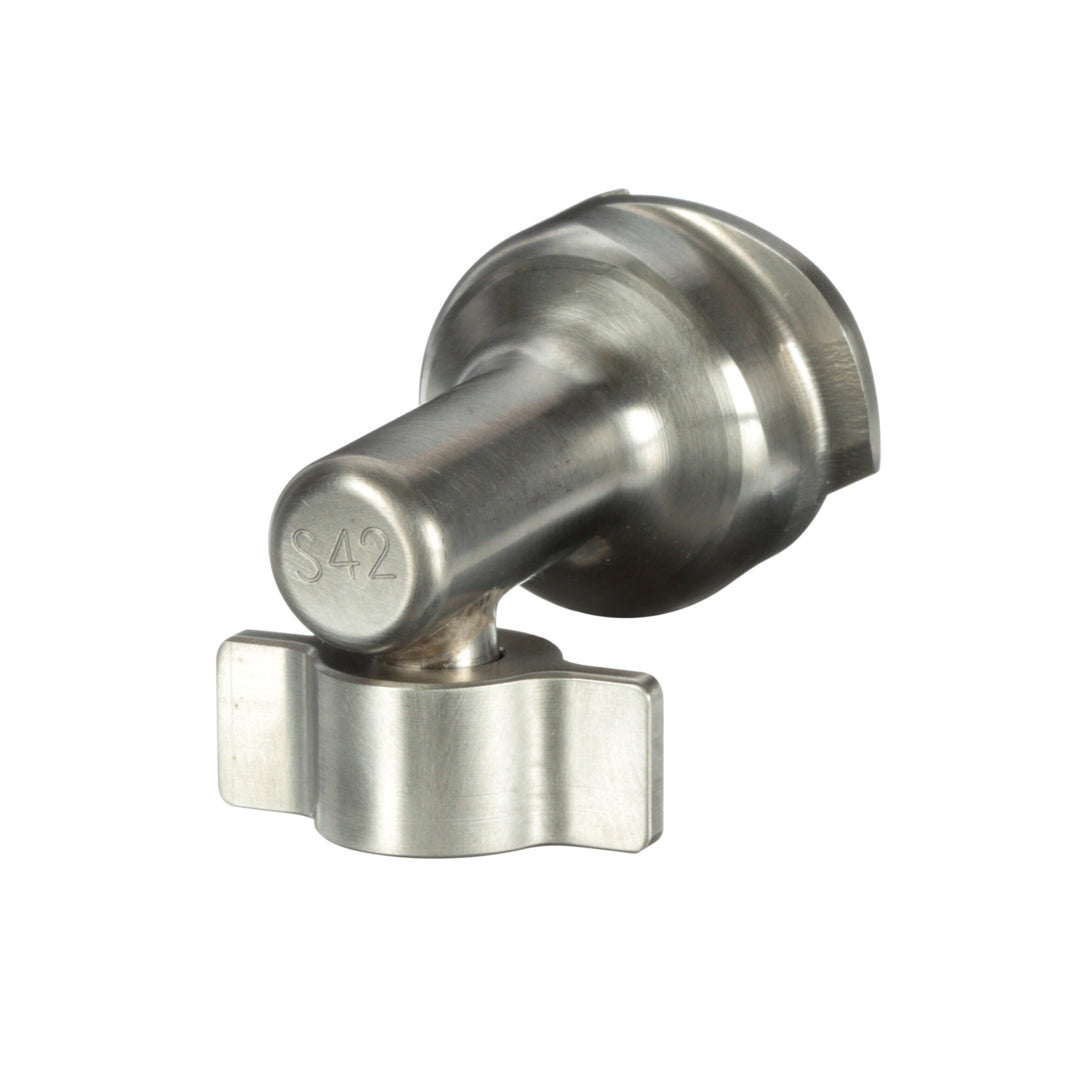 3M PPS Series 2.0 Adapter, 26138, Type S42, 3/8 Female R-Angle, 19Thread BSP