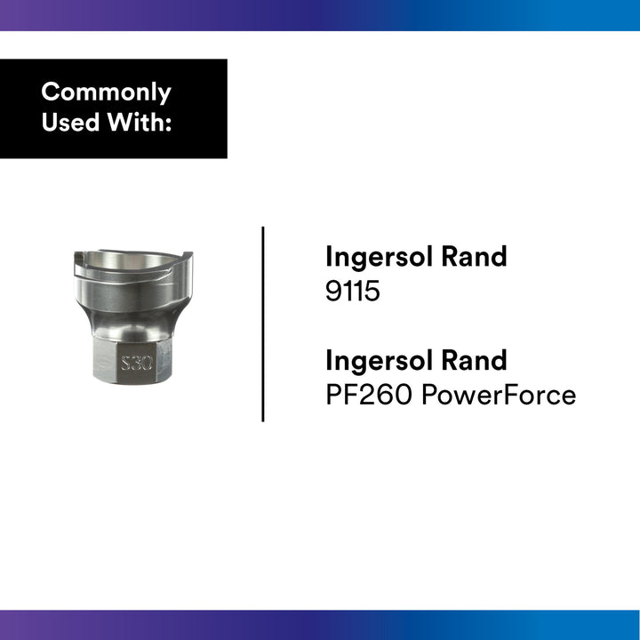 3M PPS Series 2.0 Adapter, 26126, Type S30, 5/8 Female, 18 Thread NPS