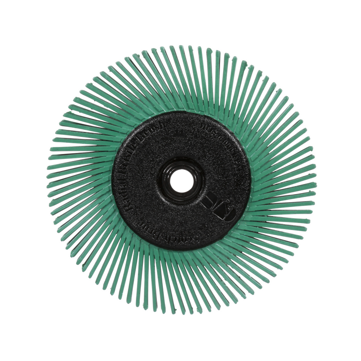 Scotch-Brite Radial Bristle Brush, 6 in x 1/2 in x 1 in 50 With
Adapter