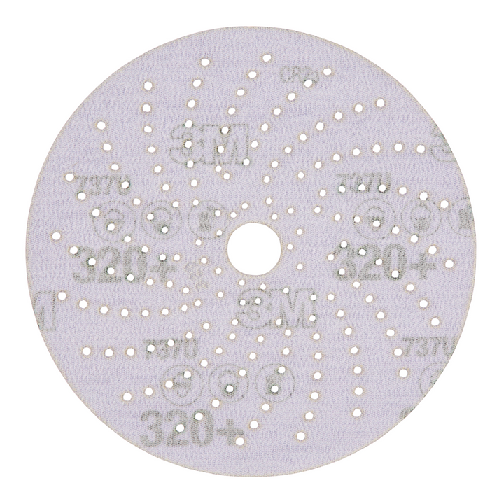 3M Cubitron II Hookit Clean Sanding Abrasive Disc, 31483, 6 in, 320+
grade