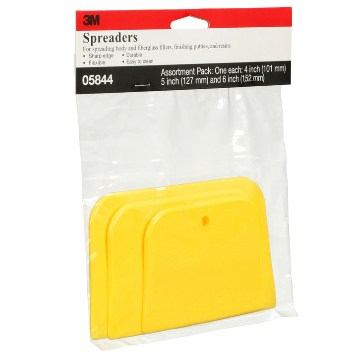 3M Spreader Assortment, 05844, 3 spreaders per pack