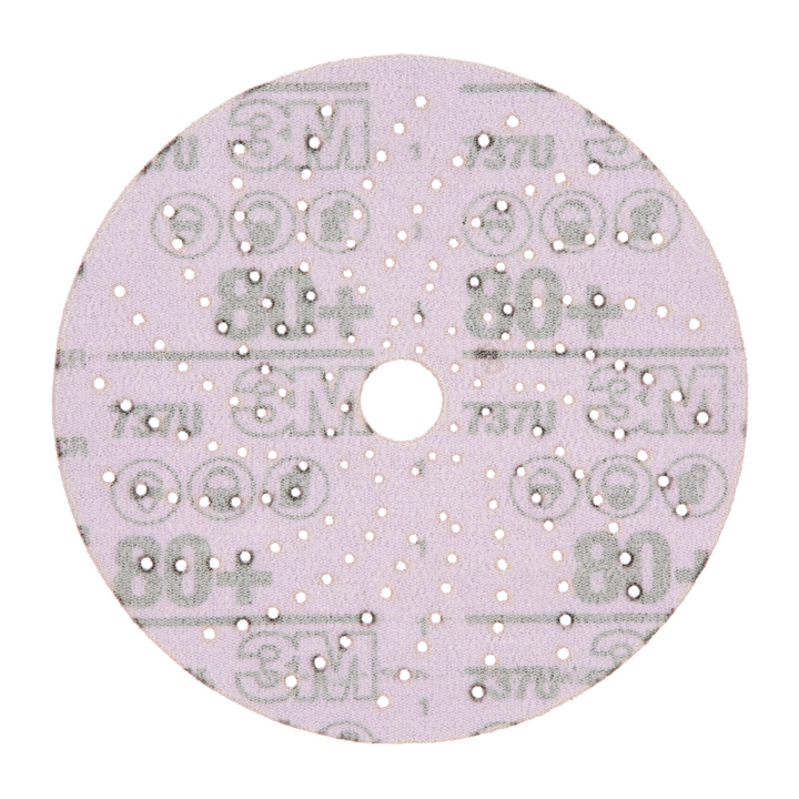 3M Cubitron II Hookit Clean Sanding Abrasive Disc, 31371, 6 in, 80+
grade