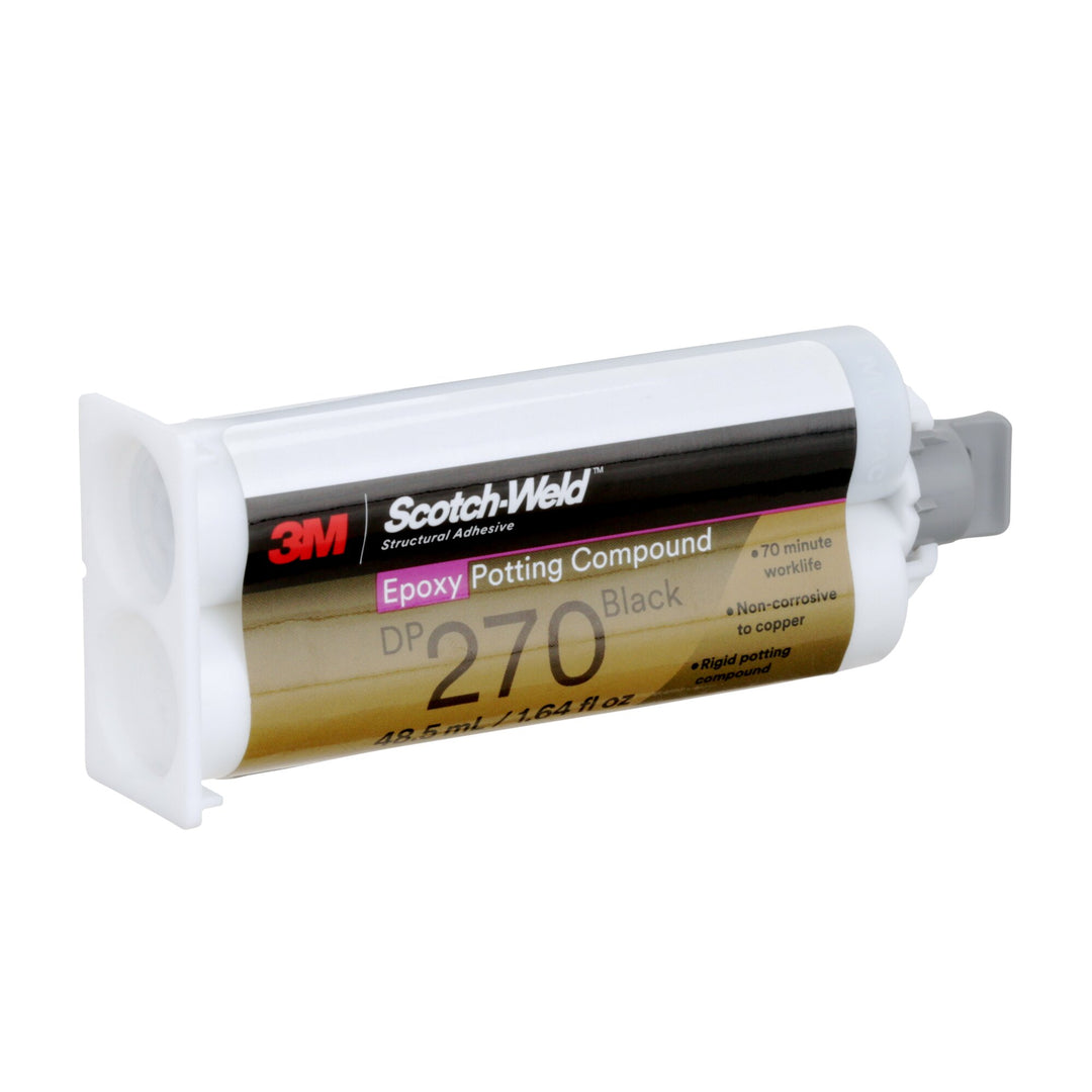 3M Scotch-Weld Epoxy Potting Compound DP270, Black, 48.5mL Duo-Pak