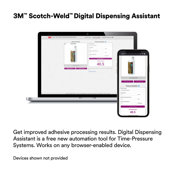 3M Scotch-Weld Epoxy Adhesive DP420NS, Black, 50 mL Duo-Pak