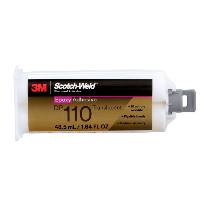 3M Scotch-Weld Epoxy Adhesive DP110, Translucent, 48.5mL Duo-Pak