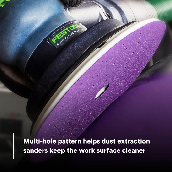 3M Cubitron II Hookit Clean Sanding Abrasive Disc, 31374, 6 in, 180+
grade