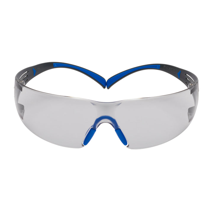 3M SecureFit Safety Glasses SF407SGAF-BLU, Blue/Gray