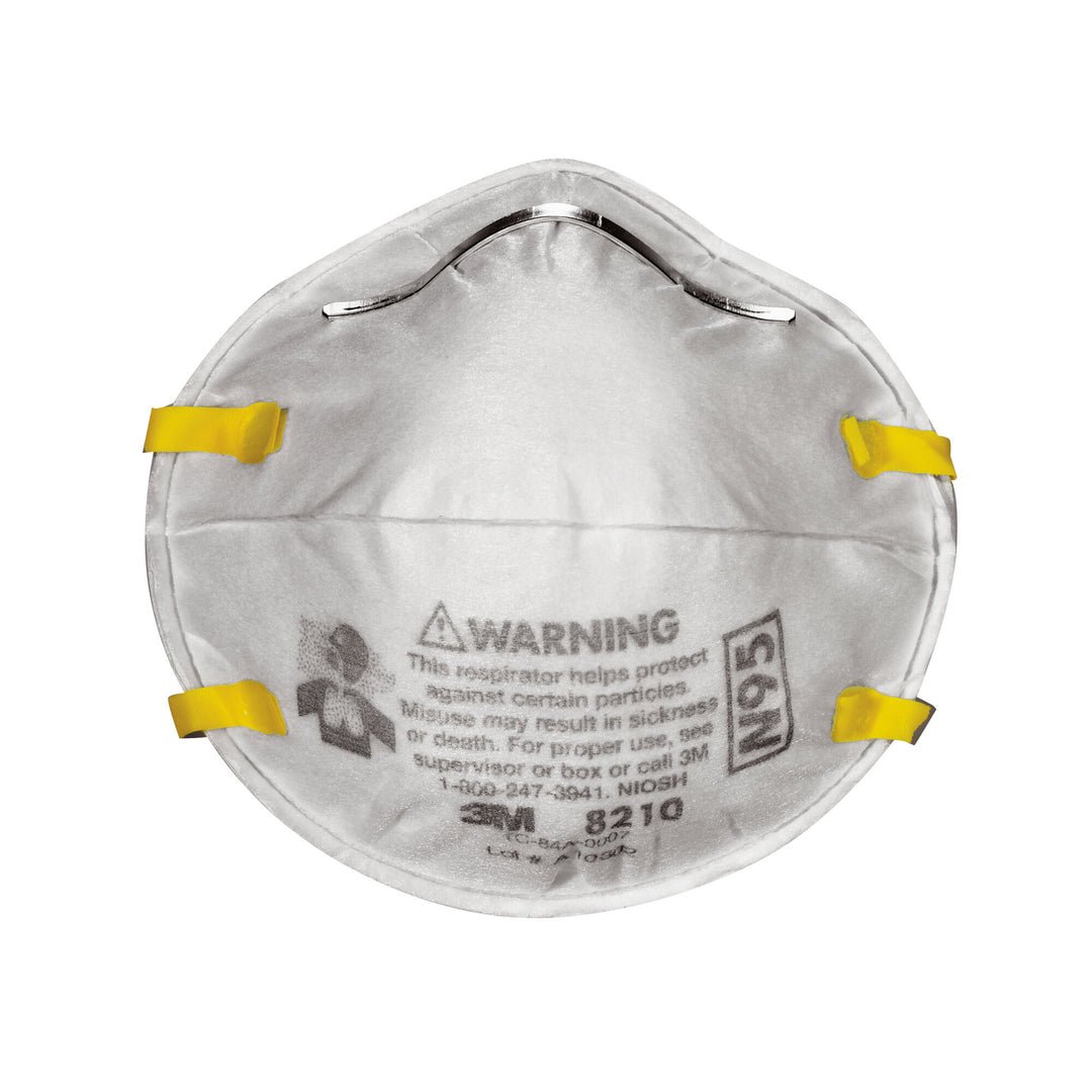 3M Performance Paint Prep Respirator N95 Particulate 8210P2-C, 2eaches/pack