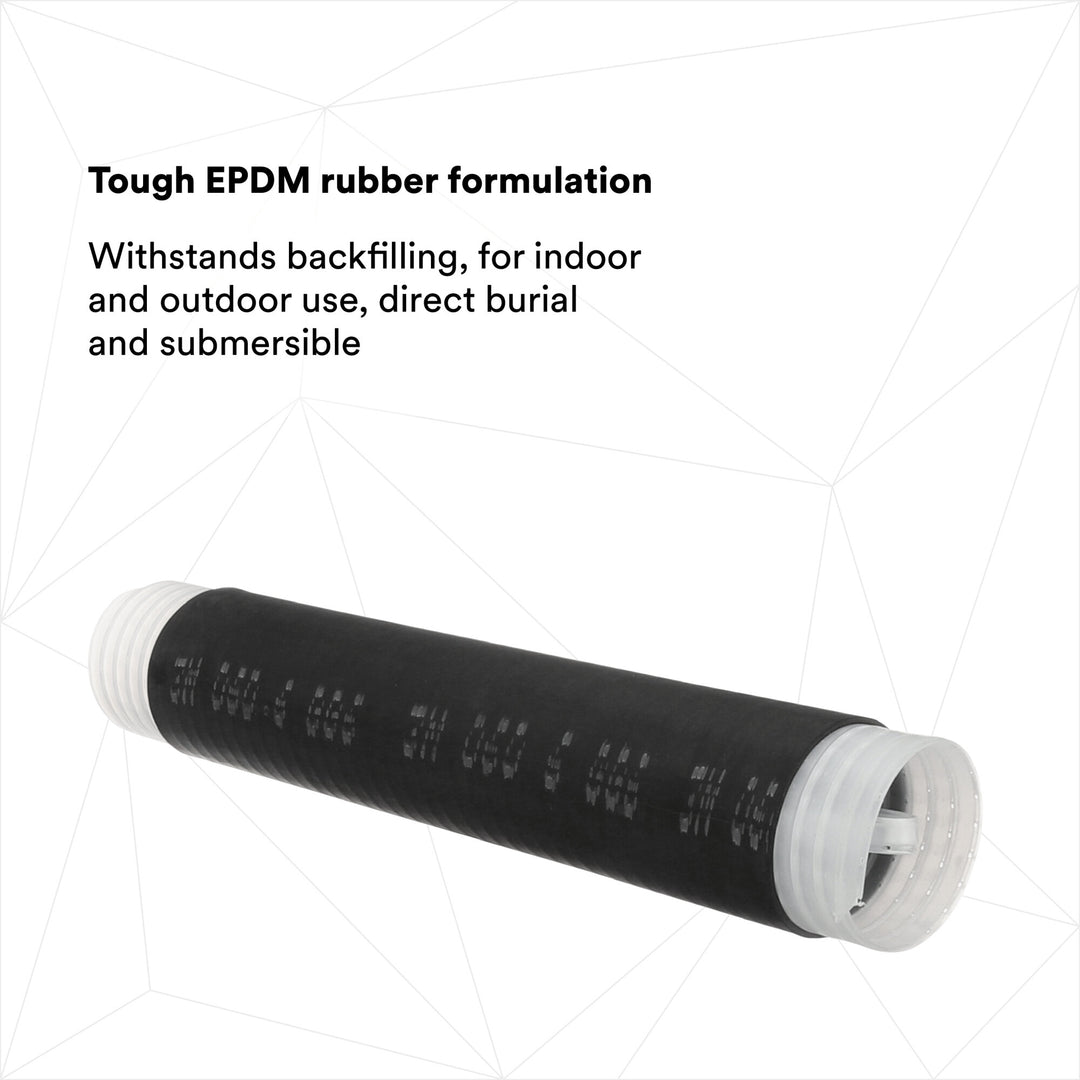 3M Cold Shrink Insulator 8428-12, Tape/Wire/UniShield® Shielding, 1 kV,Standard
