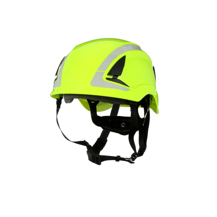 3M SecureFit Safety Helmet, X5014X-ANSI,  HVGreen, 1Ea/Box