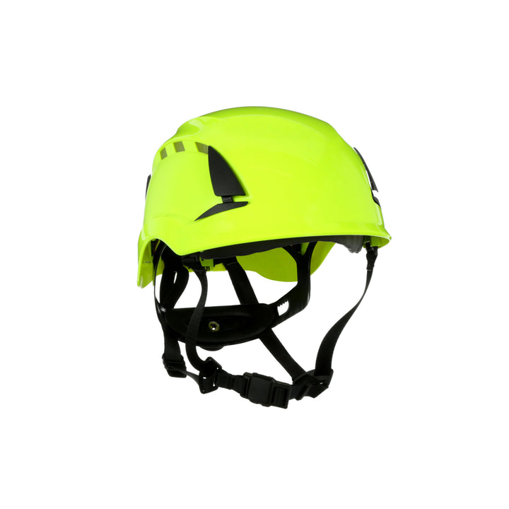 3M SecureFit Safety Helmet, X5014V-ANSI,  HVGreen, vented