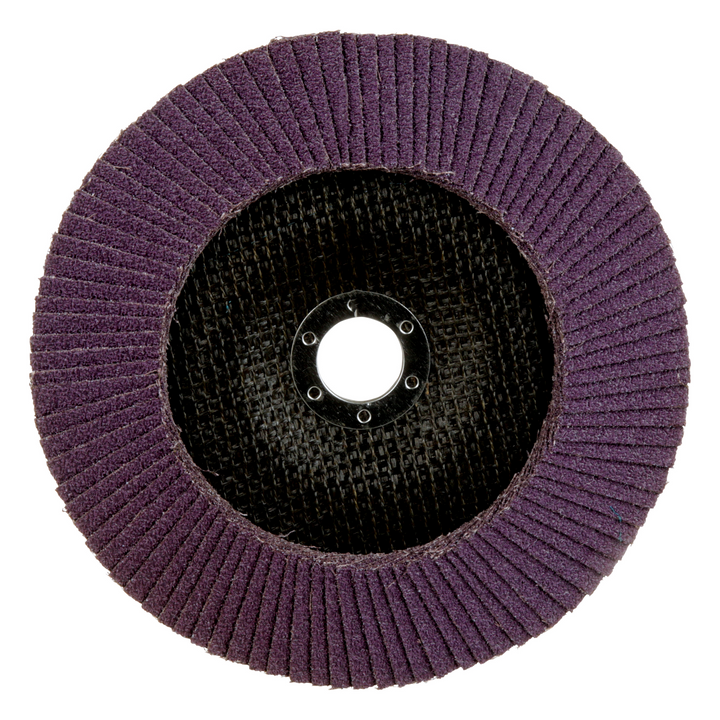 3M Flap Disc 769F, 40+, T29, 7 in x 7/8 in