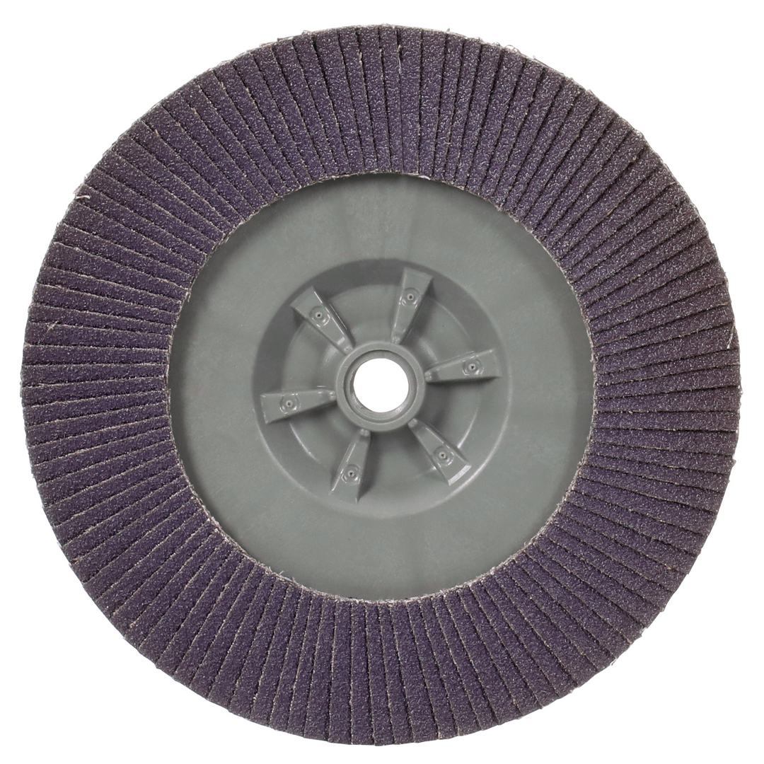 3M Flap Disc 769F, 60+, T27 Quick Change, 7 in x 5/8 in-11