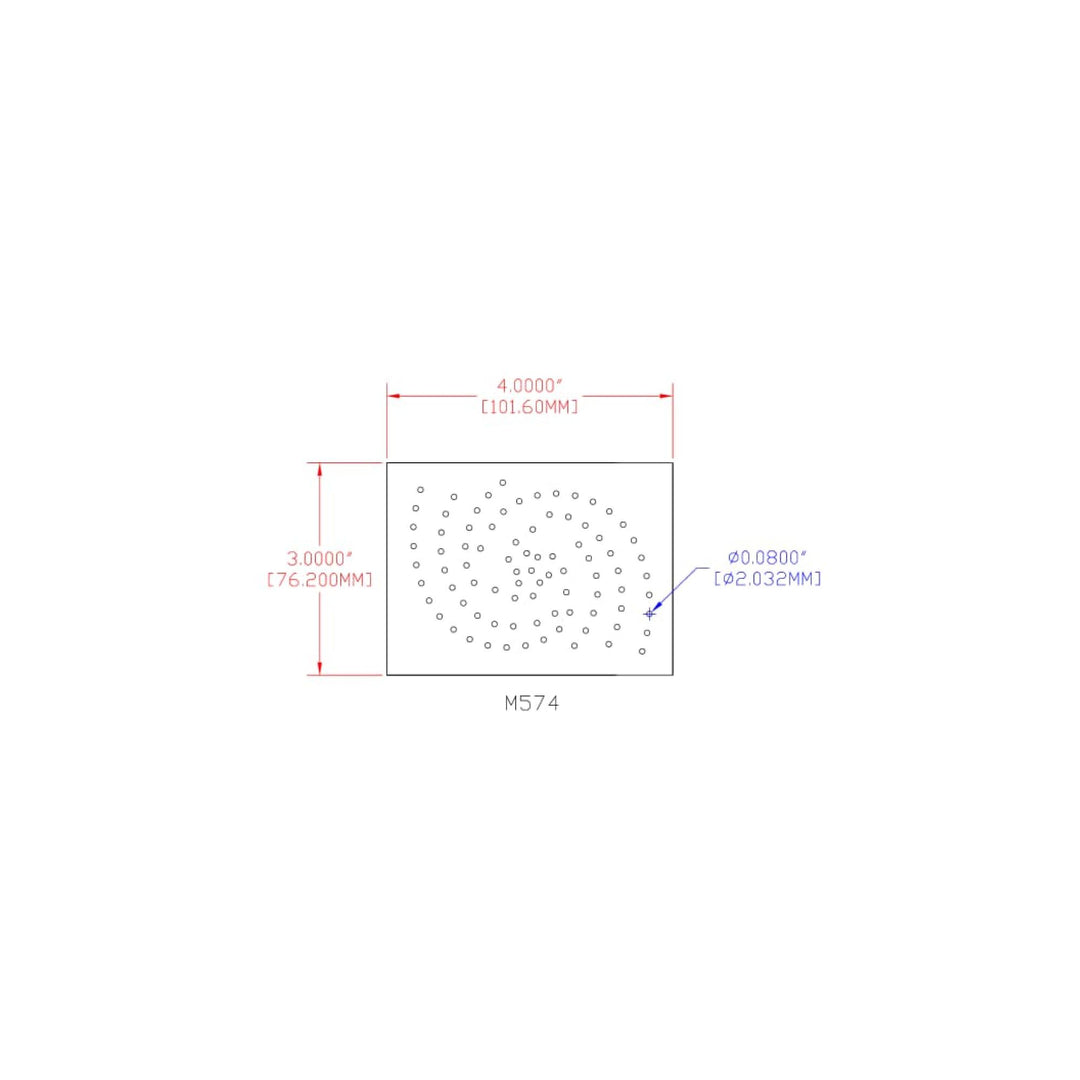 3M Hookit Microfinishing Film Sheet 468L, 60 Mic 3MIL, Type E, 3 in x
4 in