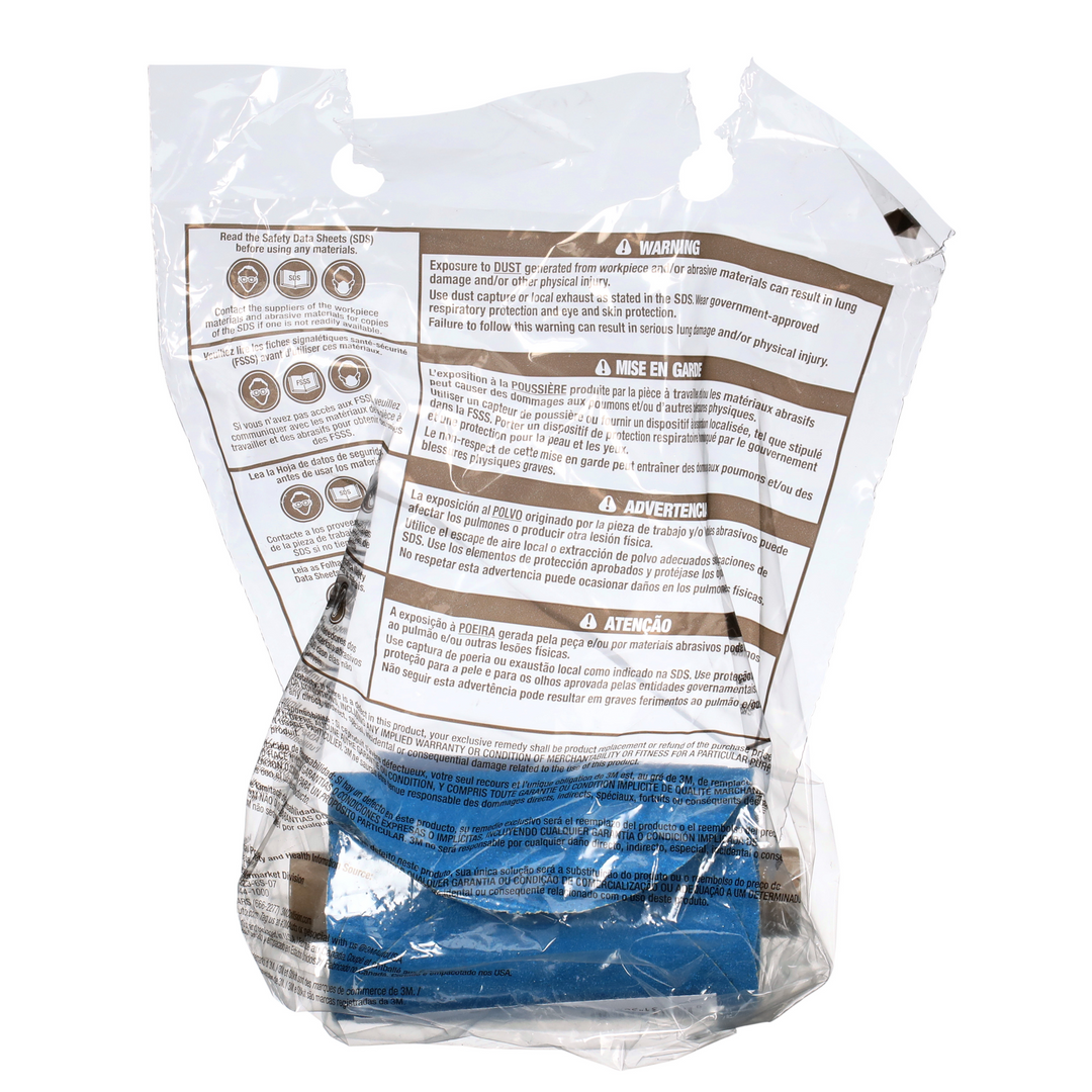 3M Stikit Blue Abrasive Disc Roll, 36265, 5 in, 80 grade, No Hole